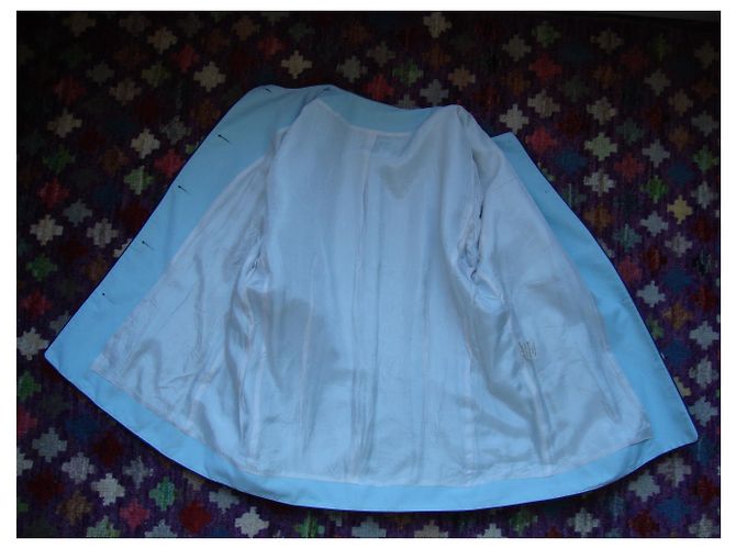 inconnue Sommerblazer hellblau Polyester Größe 42 - Ansicht 5