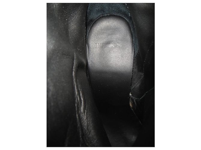 Botas de ante Chloé 38 1/2 Negro - vista 7