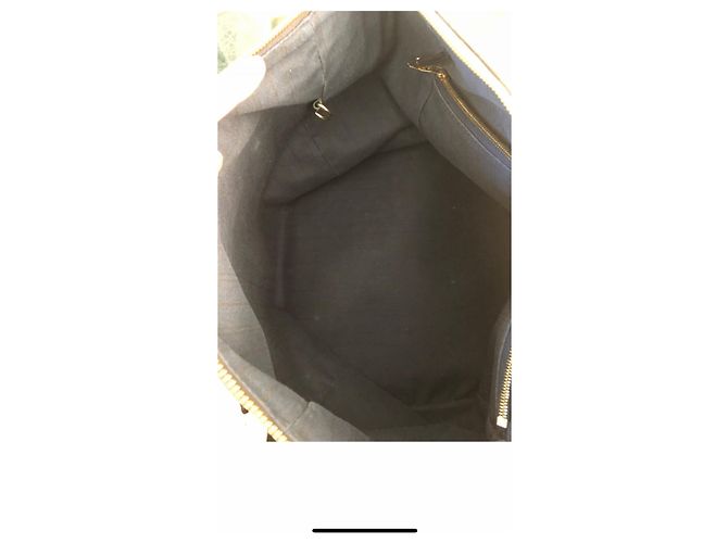 Lumineuse Louis Vuitton Borse D'oro Blu navy - vista 5