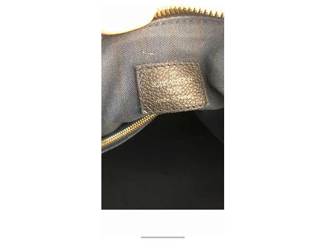 Lumineuse Louis Vuitton Borse D'oro Blu navy - vista 6