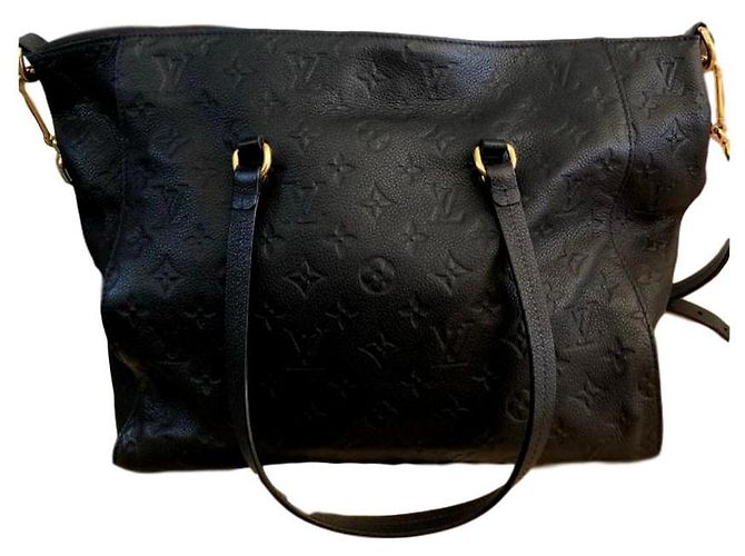 Lumineuse Louis Vuitton Borse D'oro Blu navy - vista 2