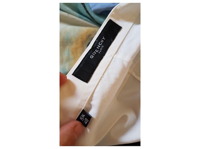 Givenchy Herrenhemd aus weißer Baumwolle - Ansicht 4