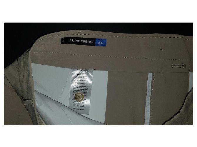 Autre Marque Calções J. Lindeberg Klara Micro Stretch Bege - vista 3