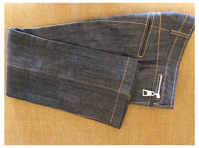 Louis Vuitton Jeans de talle alto,  2016 Azul - vista 2