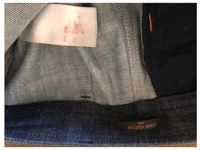Louis Vuitton Jeans de talle alto,  2016 Azul - vista 6