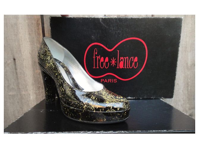Free Lance pointure patent leather pumps 39 Black - view 3