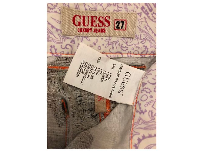 Falda corta Guess estampado militar caqui - vista 3