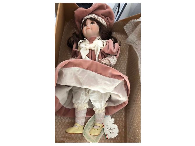 Autre Marque Poupée en porcelaine Italienne Orseta Rose - vue 3
