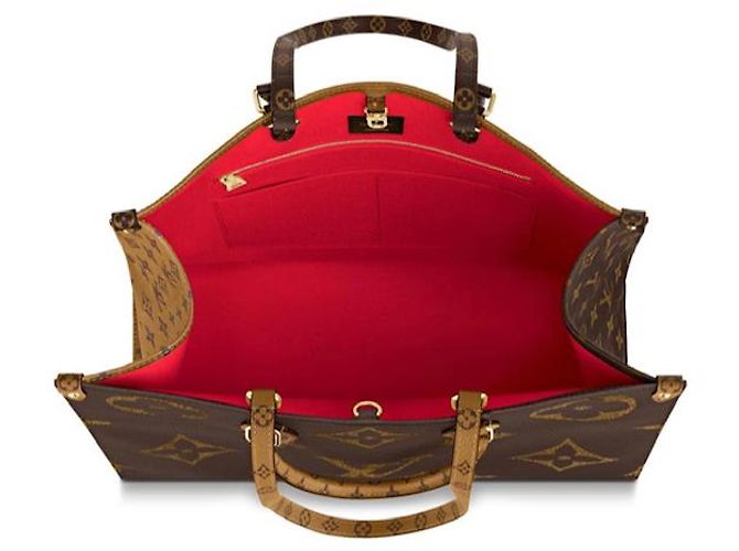 Borsa Louis Vuitton Onthego nuova Marrone - vista 4