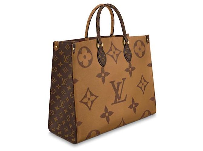 Borsa Louis Vuitton Onthego nuova Marrone - vista 5