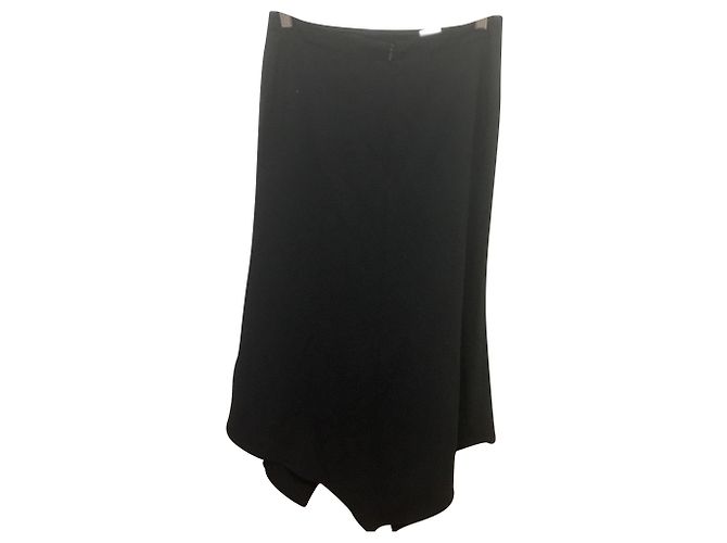 Asymmetrischer Escada Rock Schwarz - Ansicht 2