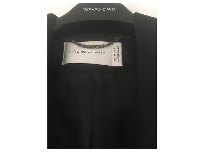 Victor & Rolf Blazer de la colección Victor and Rolph para H&M Negro - vista 4