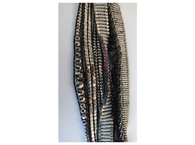 Hipanema HFFANEMA CUFF Negro Plata - vista 2
