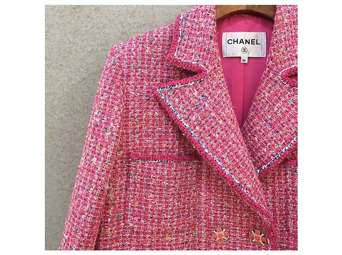 Cambon Chanel 2019 Primavera verano Rosa Blanco roto Azul claro - vista 15