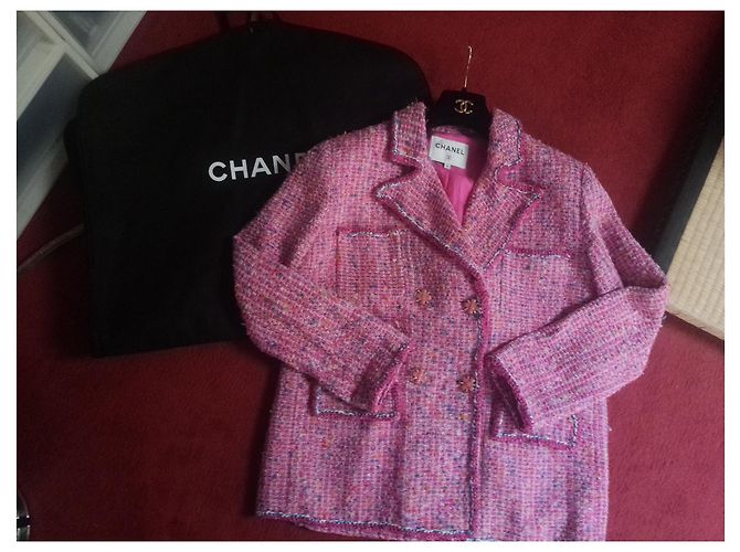 Cambon Chanel 2019 Primavera verano Rosa Blanco roto Azul claro - vista 4