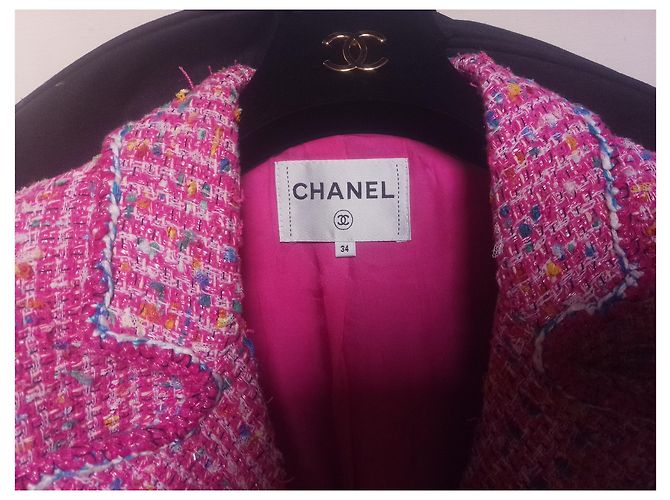 Cambon Chanel 2019 Primavera verano Rosa Blanco roto Azul claro - vista 9