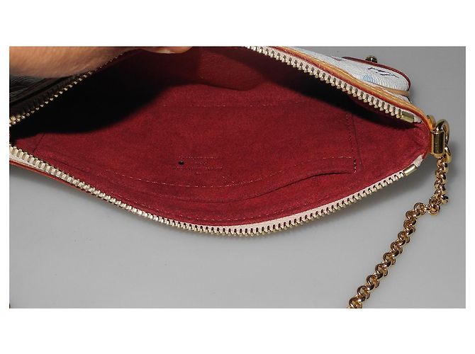 Louis Vuitton Brieftasche Milla mehrfarbig Murakami hervorragend Mehrfarben - Ansicht 10