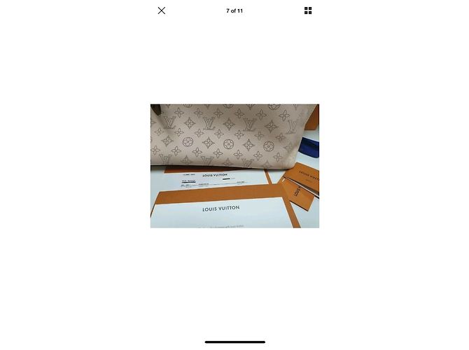 Beverly Louis Vuitton Carmel Hobo Beige - vista 7