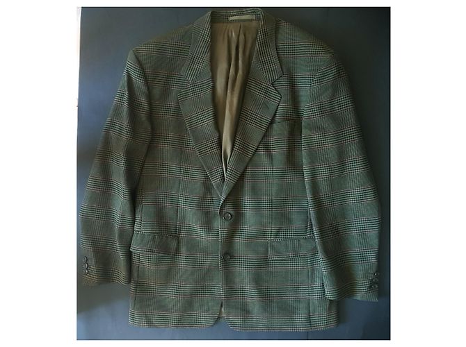 Hugo Boss Wollblazer Tartan rot grün Mehrfarben - Ansicht 2