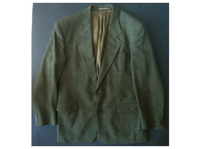 Hugo Boss Wollblazer Tartan rot grün Mehrfarben - Ansicht 5