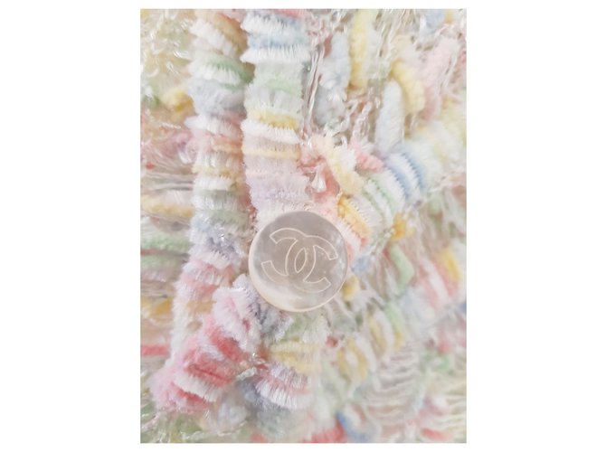 Top de punto CHANEL pastel arcoiris Multicolor - vista 2