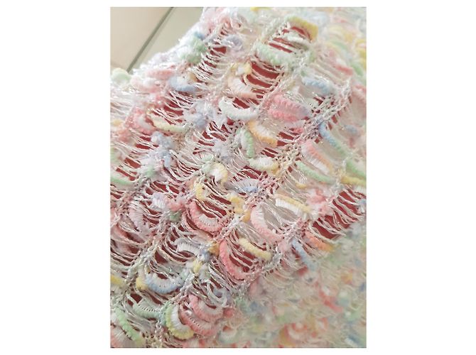 Top de punto CHANEL pastel arcoiris Multicolor - vista 5