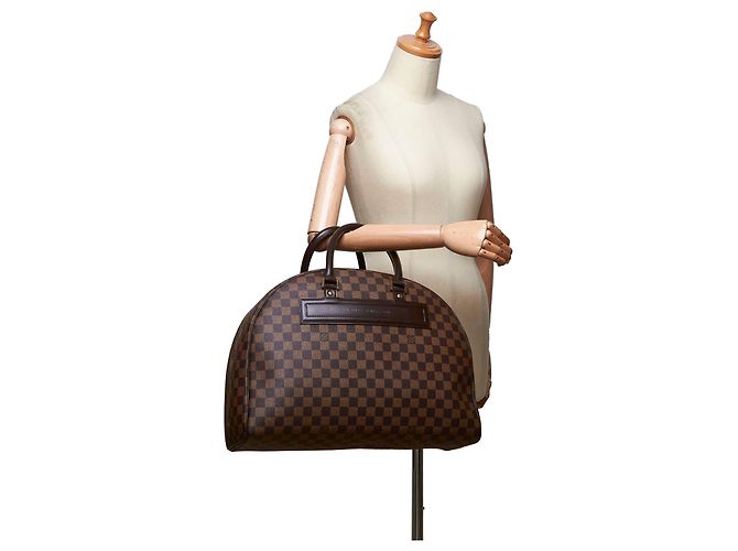 Louis Vuitton Brown Damier Ebene Nolita 24 HEURES Marrone - vista 11