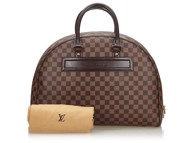 Louis Vuitton Brown Damier Ebene Nolita 24 HEURES Marrone - vista 12
