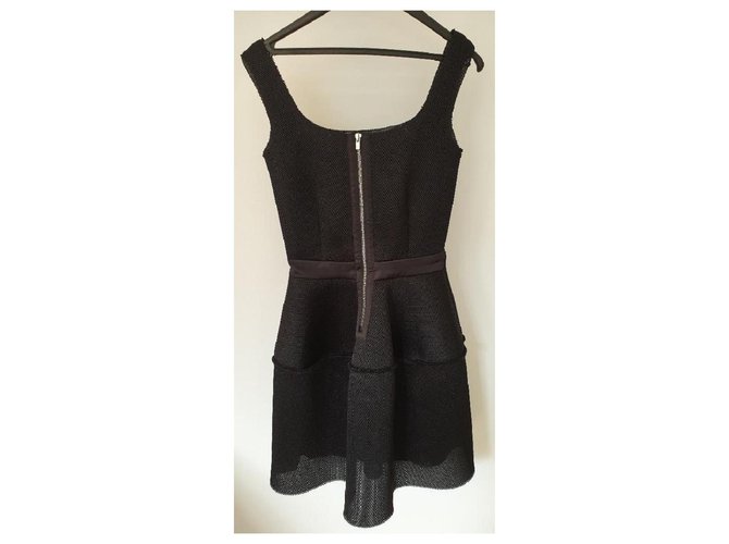 Maje Kleid Model Diva Schwarz - Ansicht 3