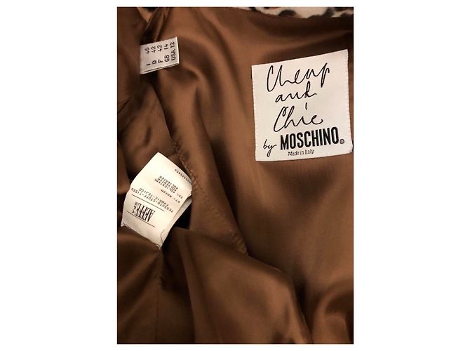 Moschino Cheap And Chic Giacca con stampa leopardata - vista 3