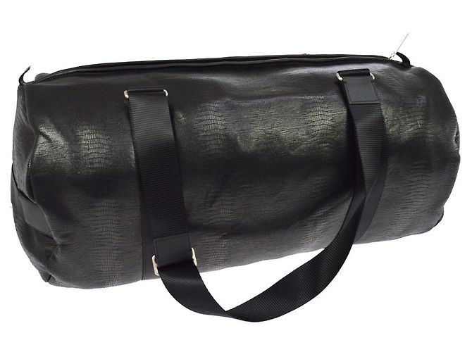 Borsa CHANEL SPORT Modo chic Rettile Senza Tempo Nero - vista 2
