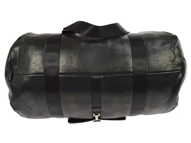 Borsa CHANEL SPORT Modo chic Rettile Senza Tempo Nero - vista 3