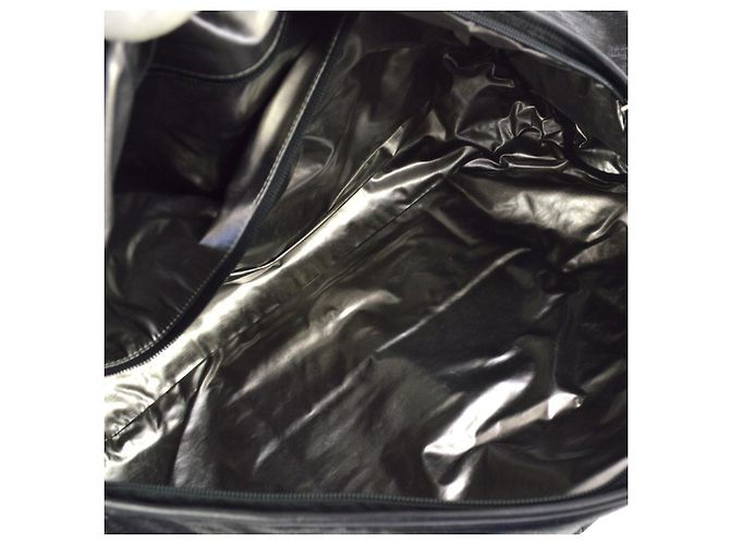 Borsa CHANEL SPORT Modo chic Rettile Senza Tempo Nero - vista 8