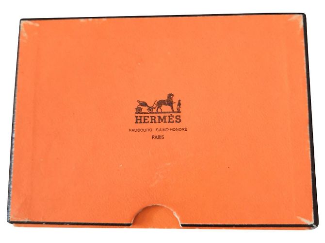 Hermès Rare vintage card game Hermes Red Dark blue - view 2