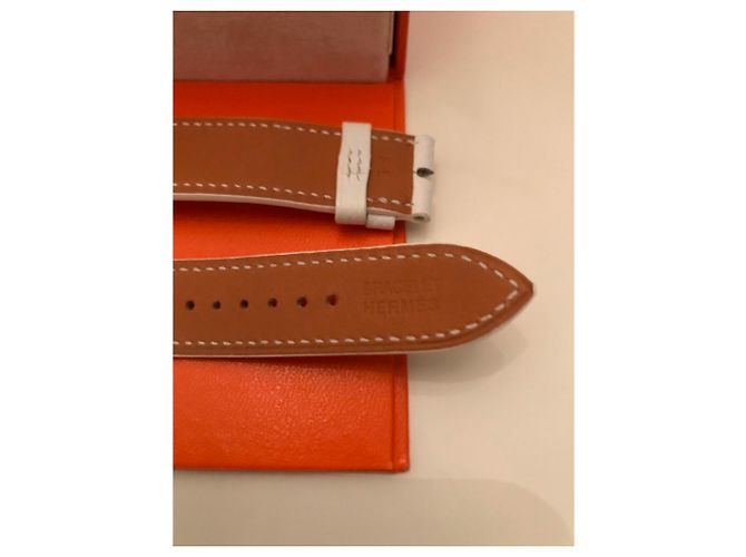 Hermès H-1.510-Format Mittelzifferblatt Brillant auf Perlmutt Silber - Ansicht 4