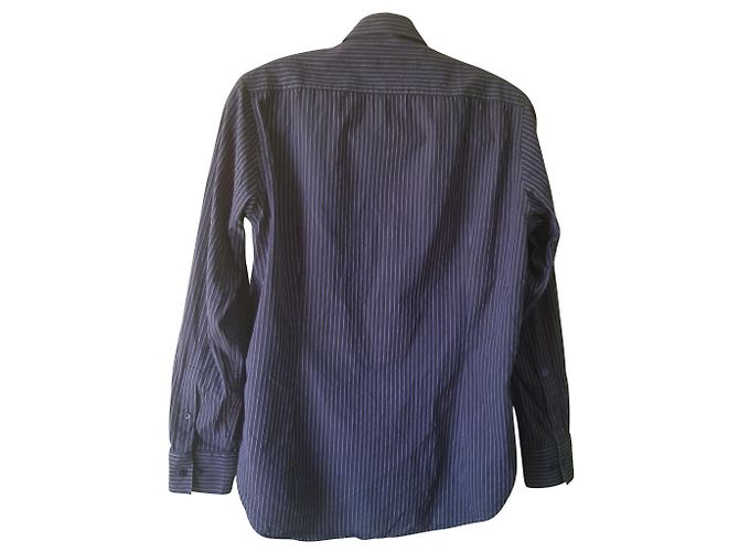 Camisa Givenchy de rayas morada de algodón M Multicolor Púrpura - vista 2