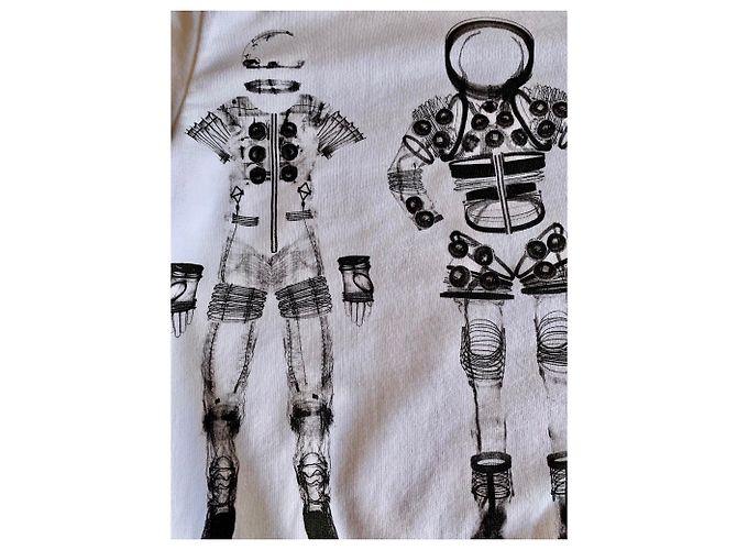 Kosmonauten-Astronauten-Schweiß CHANEL Weiß - Ansicht 3