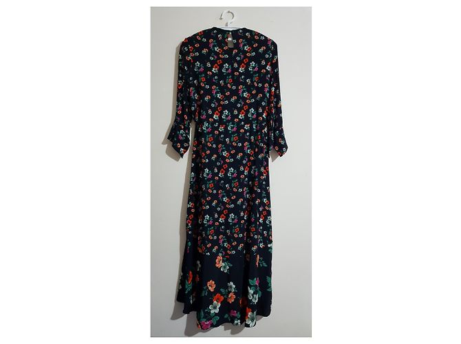 Vestido Maje de viscosa Multicolor - vista 4