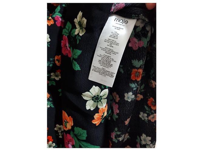 Vestido Maje de viscosa Multicolor - vista 6