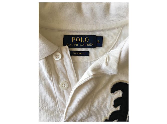 T-shirt in cotone Polo Ralph Lauren Bianca - vista 5