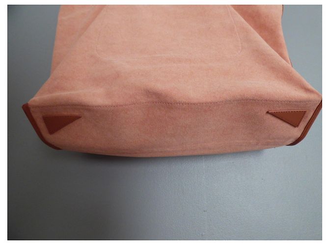 Borsa Tote Pinko Barrito in Tela Rosa Marrone Argento - vista 5