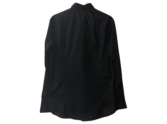 Camicia Philipp Plein Nera in Cotone Taglio Platino XL Nero - vista 2