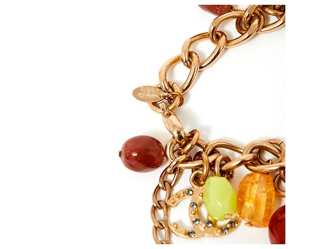Chanel ARMBAND SAMMLUNG WELT SS 2004 Golden - Ansicht 3