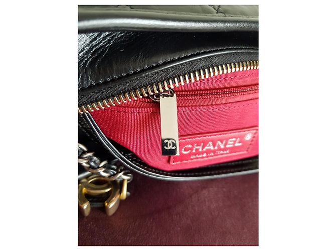 Borsa Chanel Gabrielle Hobo piccola Nero - vista 10