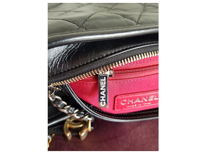 Borsa Chanel Gabrielle Hobo piccola Nero - vista 11