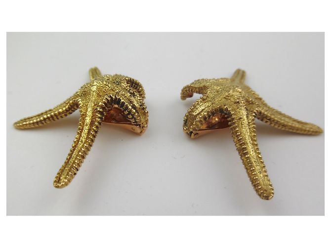 Ilías Lalaoúnis Pendientes de estrella de mar de Ilias Lalaounis con pendientes en oro amarillo 18K Bronce - vista 3