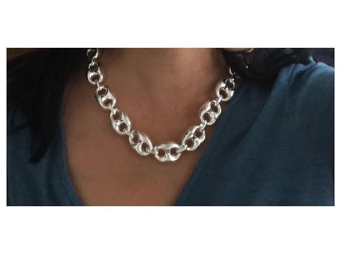 Autre Marque Collana in argento chicco di caffè - vista 4