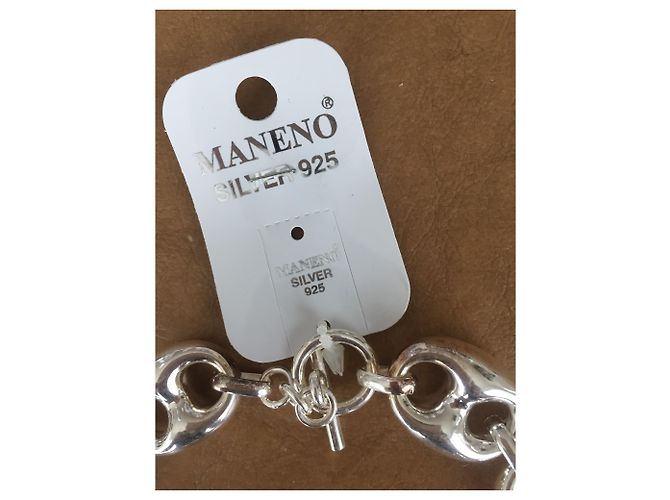 Autre Marque Collana in argento chicco di caffè - vista 5