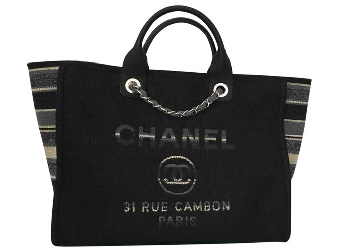 Chanel Deauville Schwarz - Ansicht 2