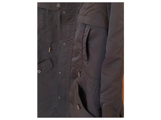 Just Cavalli Cappotto e impermeabile uomo Nero - vista 8